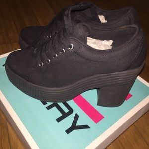 Jeffrey Campbell heeled sneakers